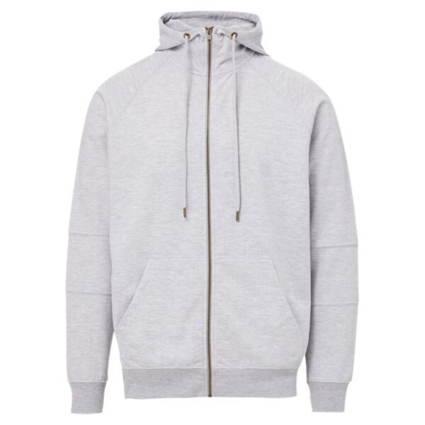 Unisex Ezra French Terry Full-Zip Funnel Hooded Sweatshirt Thumbnail