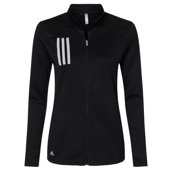 Women's 3-Stripes Double Knit Full-Zip Jacket Thumbnail